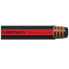 Heavy-Duty Petroleum Suction and Discharge Hose - 2" ID, 300 PSI, 2.52" OD,  Nitrile Tube with Steel Helix Reinforcement - For Offshore Oil Transfer, Tank Truck, Oilfield and Pumping Applications